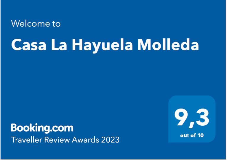 فيلا Casa La Hayuela Molleda المظهر الخارجي الصورة